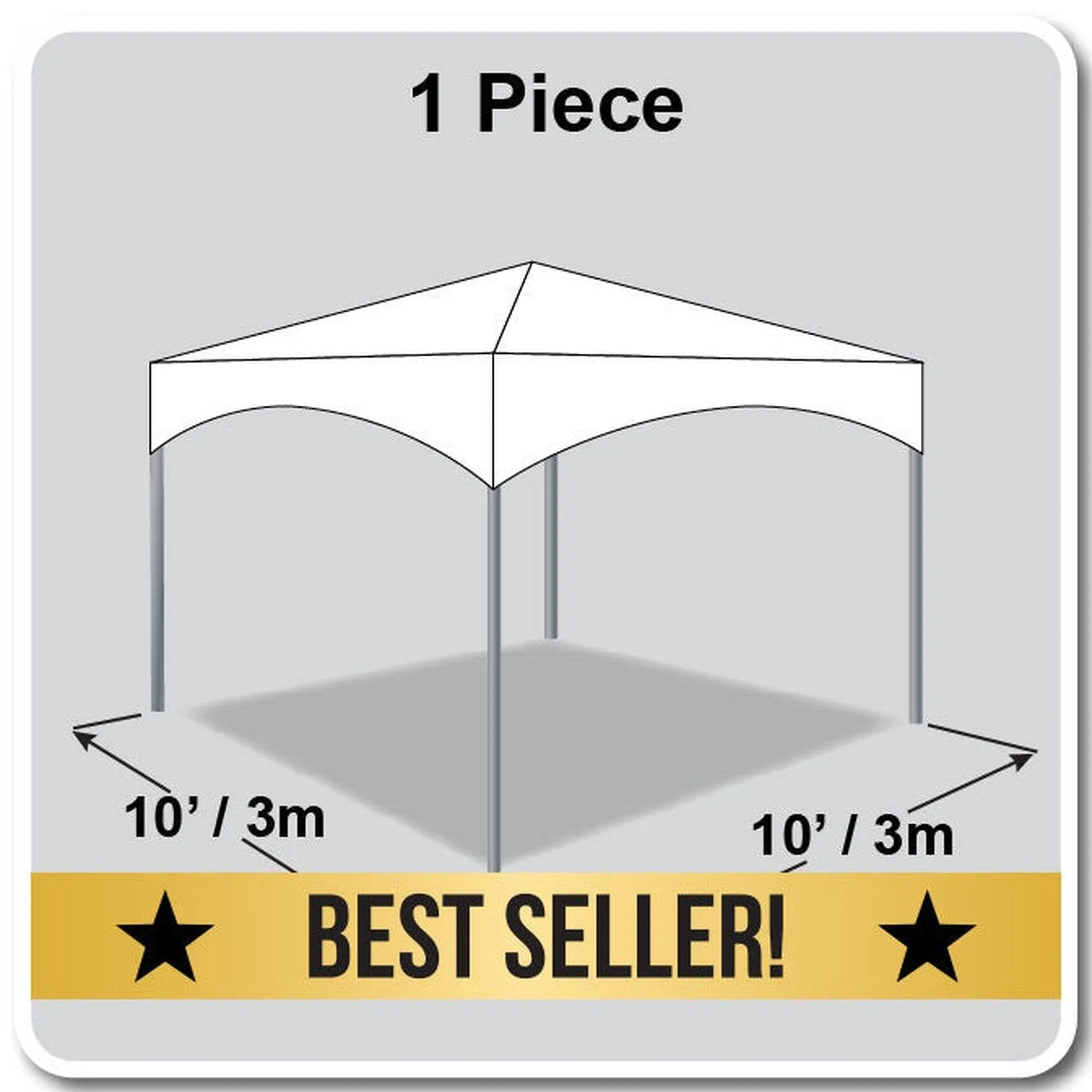 10x10 Master Series Frame Tent