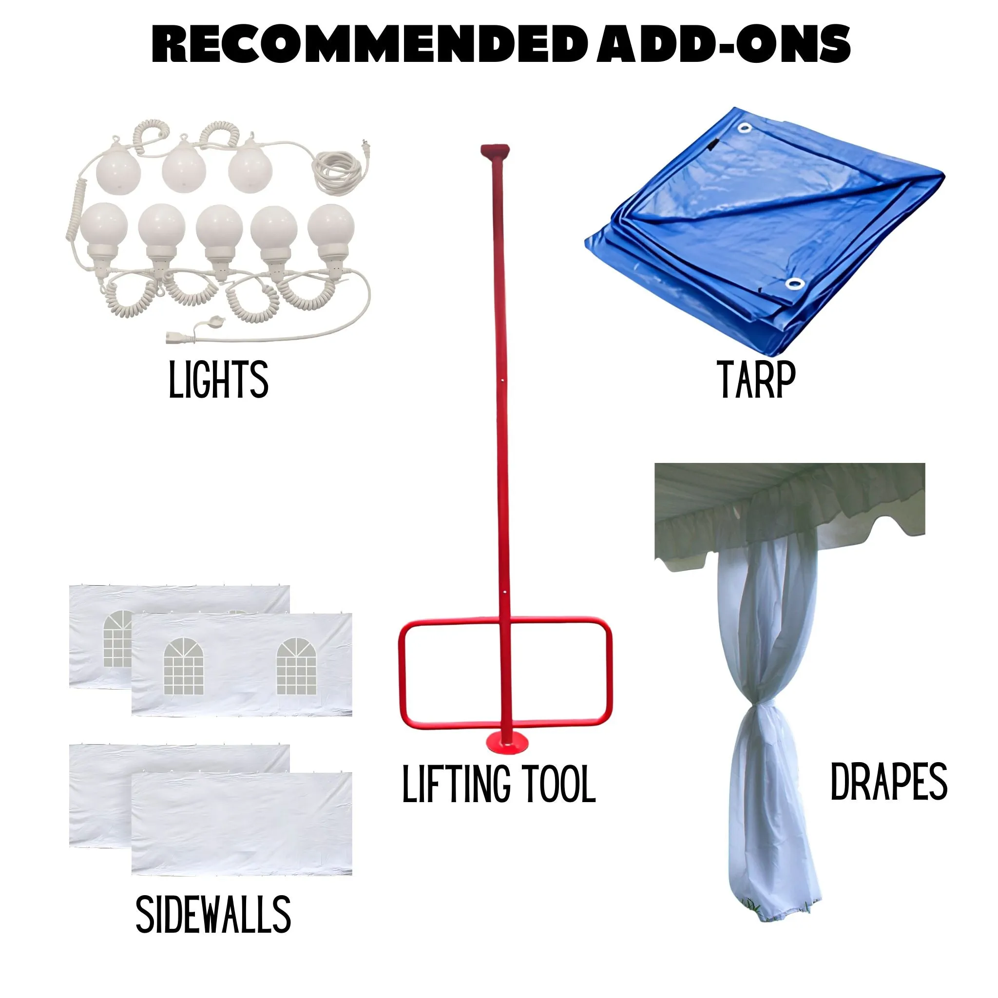 15x20 Master Series Frame Tent