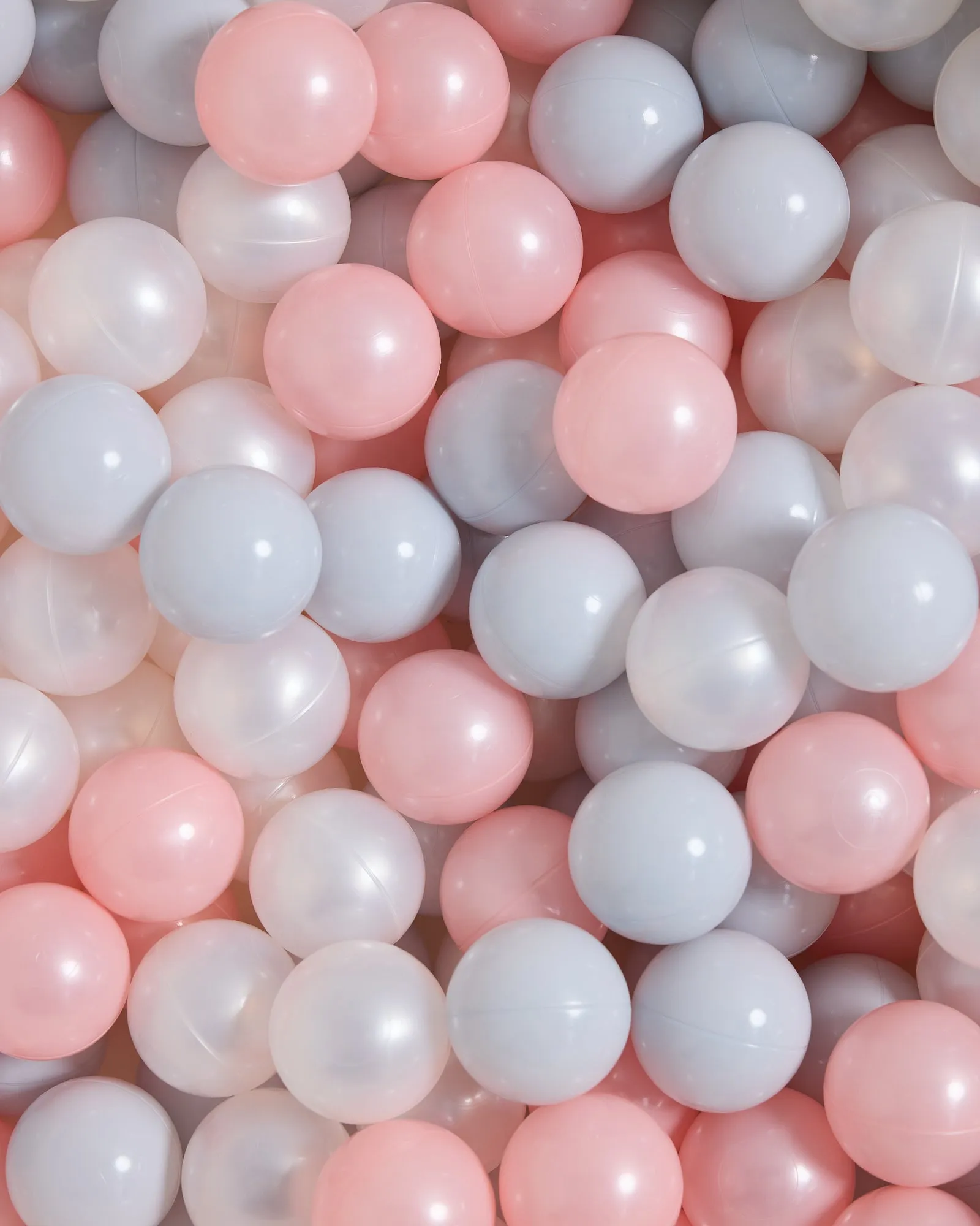 200 Balls - Pink, White, Grey