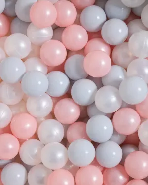 200 Balls - Pink, White, Grey