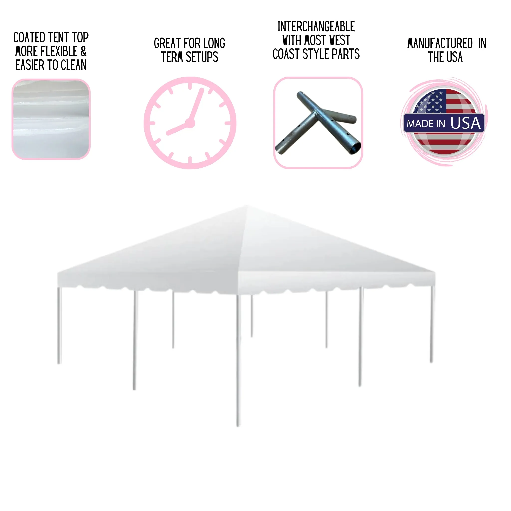 20x20 Classic Series Frame Tent