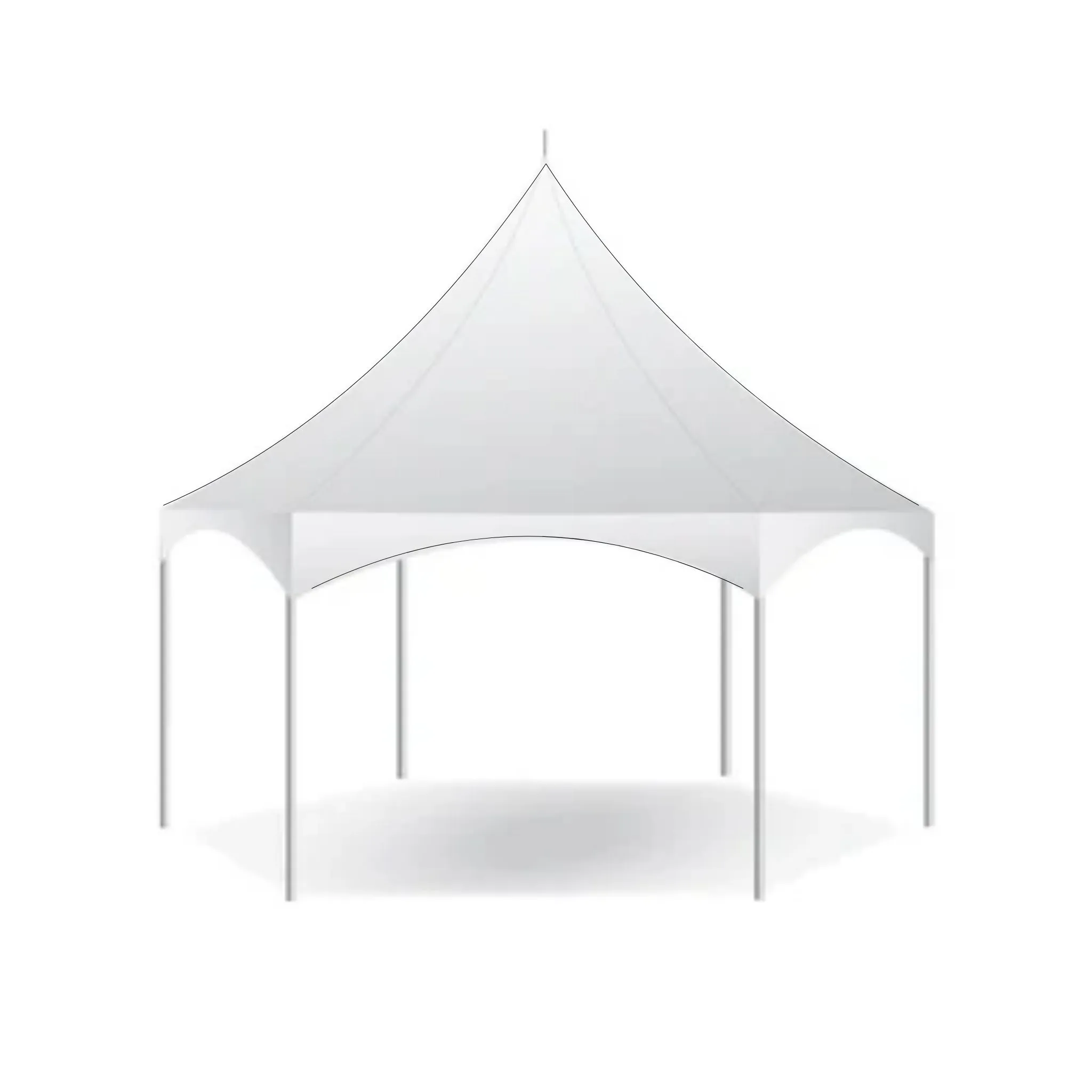20'x20' Hexagon Pinnacle Frame Tent