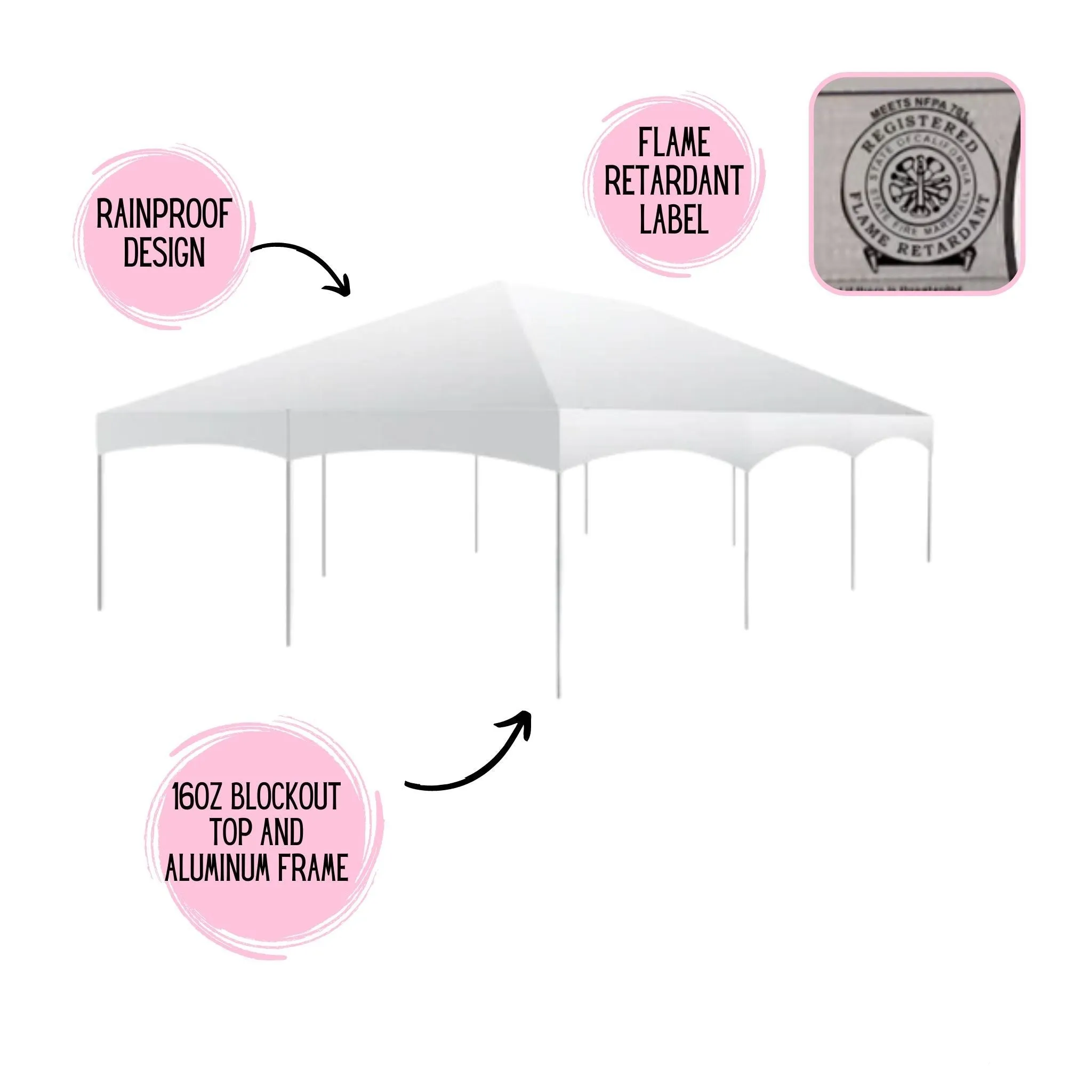 20x30 Master Series Frame Tent