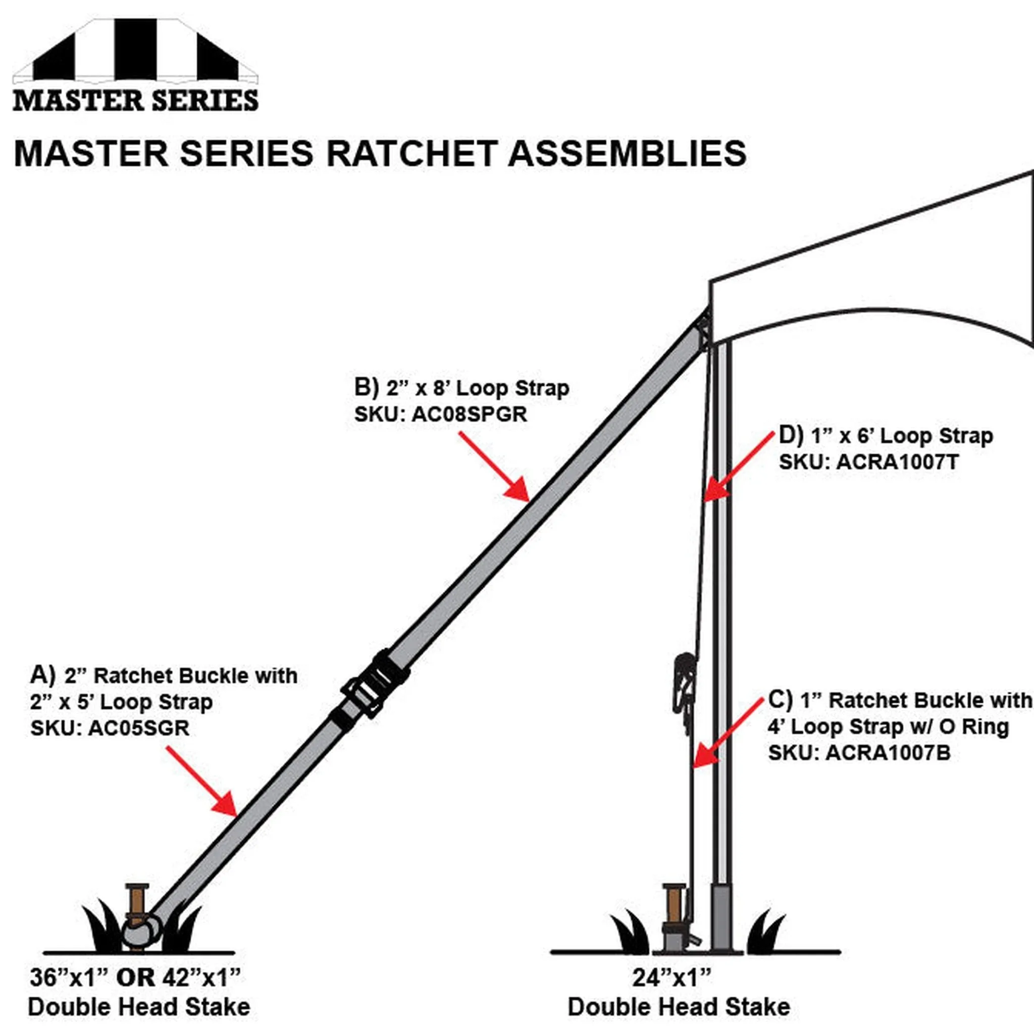 20x40 Master Series Frame Tent