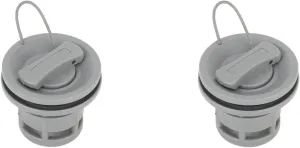 2PCS Inflatable Boat Air Valve, Inflatable Boat Replacement Caps, Boat Plug | Kayak Valve Replacement | Kayak Parts | Inflatable Boat Accessories for Inflatable Dinghy Canoe