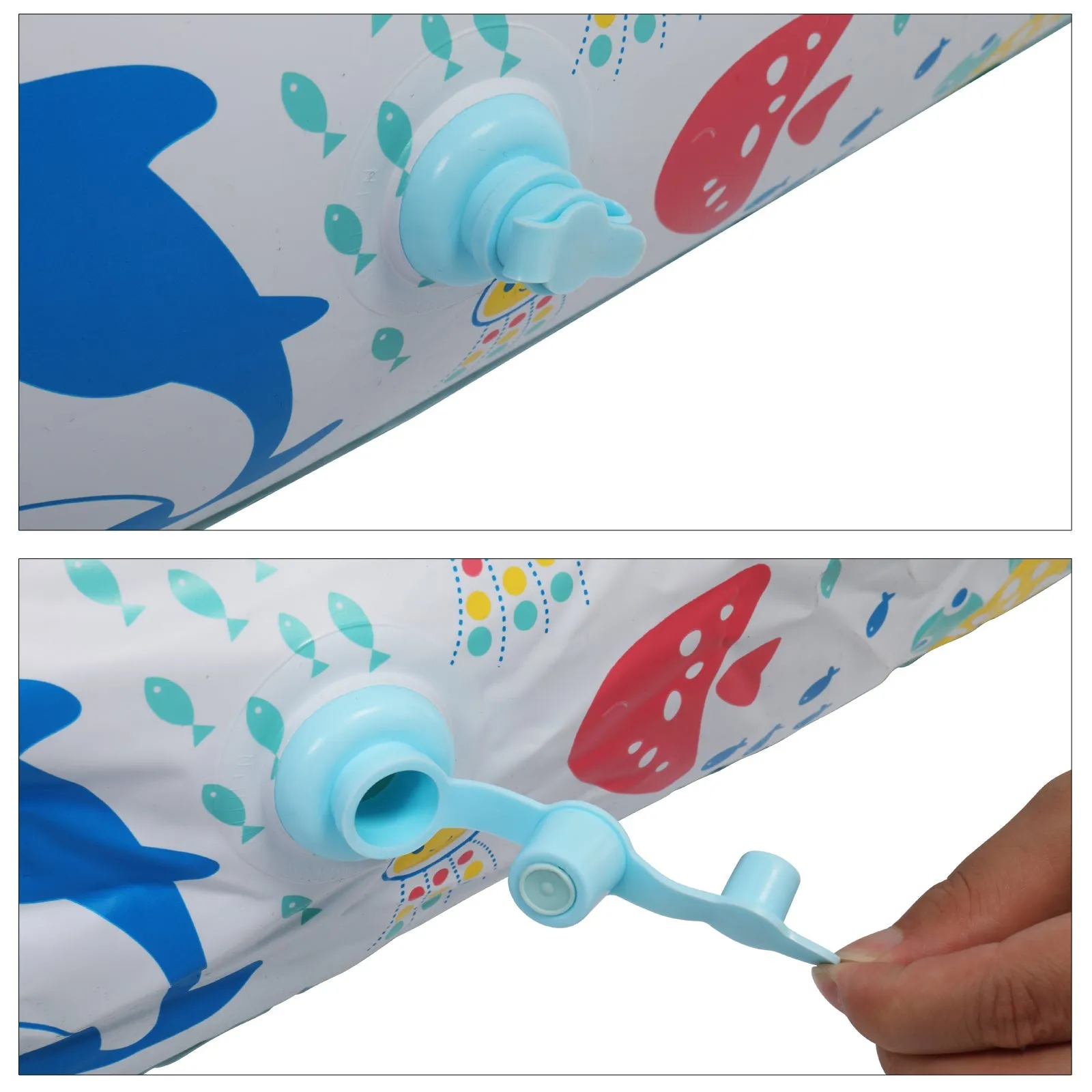 59" X 43.3" X 23.6" Inflatable Pool for Kids