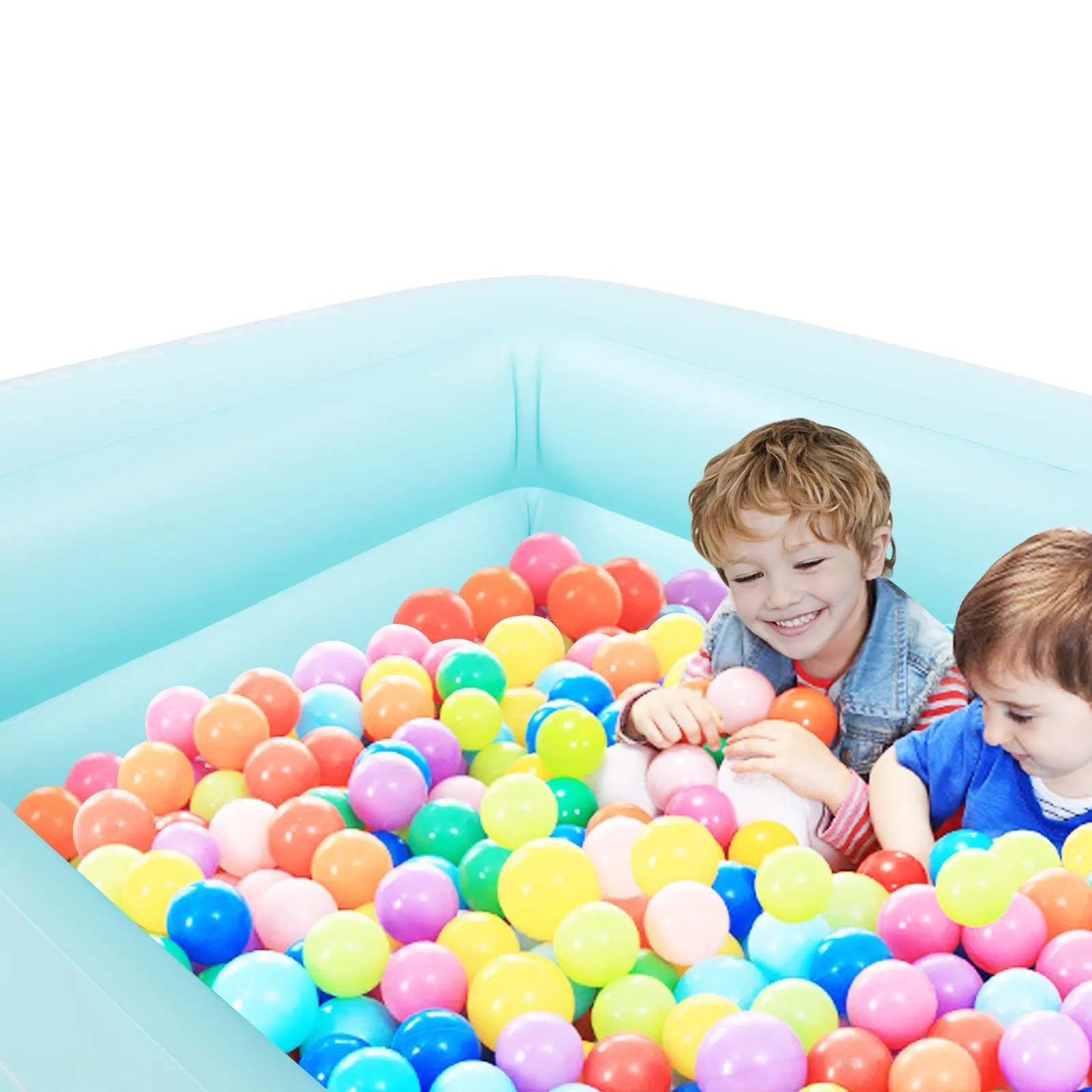 59" X 43.3" X 23.6" Inflatable Pool for Kids