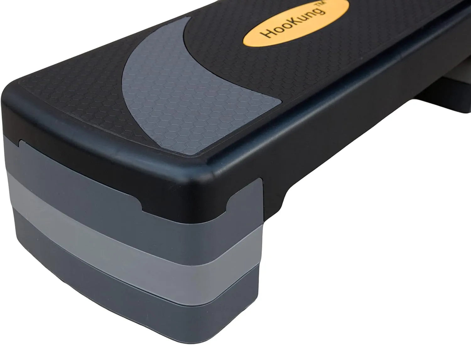 Adjustable Workout Aerobic Stepper in Fitness & Exercise Step Platform Trainer 3 settings adjustable height 4-6-8