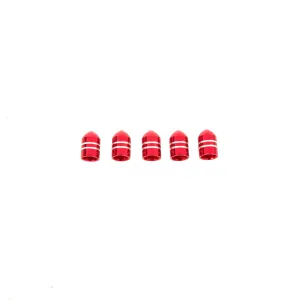 Alloy USA 11291 These red aluminum valve stem caps from fit most Jeep models.