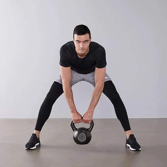 Amazon Basics 60 lb. Cast Iron Kettlebell