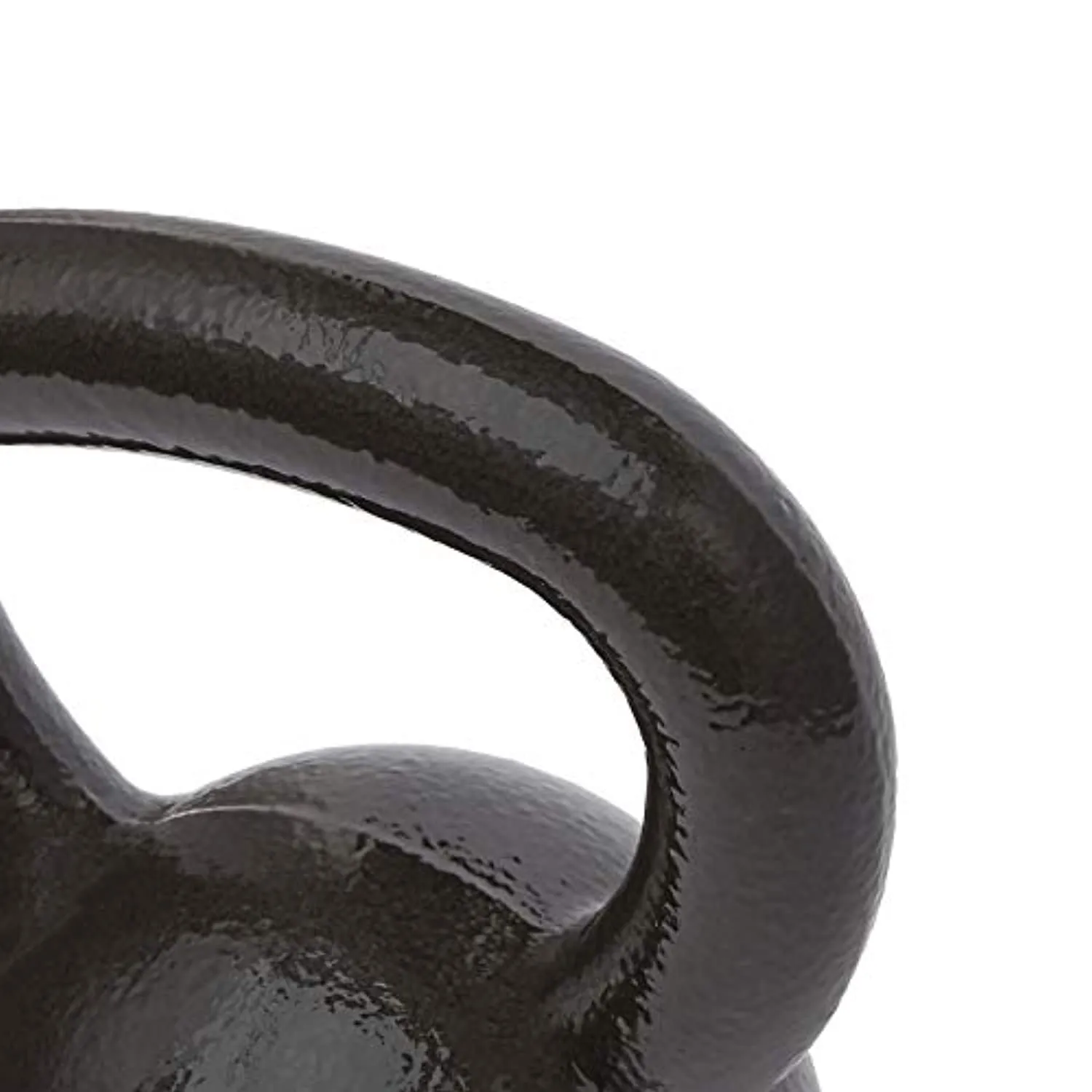 Amazon Basics Cast Iron Kettlebell - 25 Pounds, Black