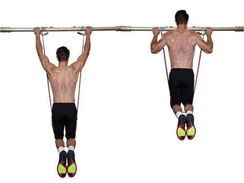 BaseBody - Pull Up Band - Pull Up Bands - Assisted Pull Up Bands - Assisted Pull Up Band - Pull Up Assistance (SOLD INDIVIDUALLY) Black