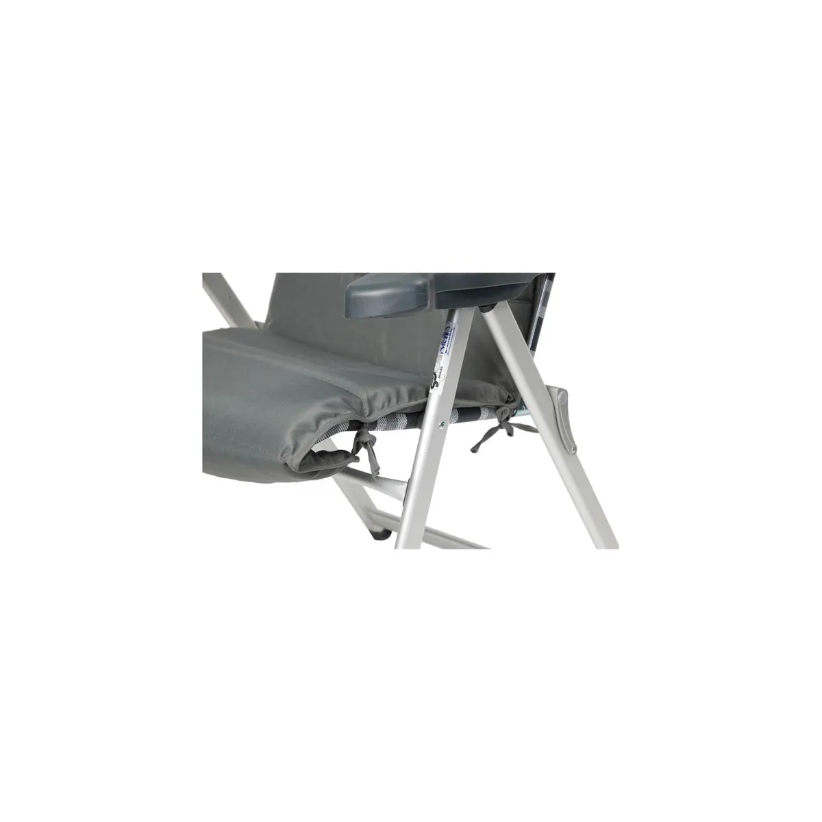 Bo-Camp Chair Cushion Universal Padded Polyester Grey
