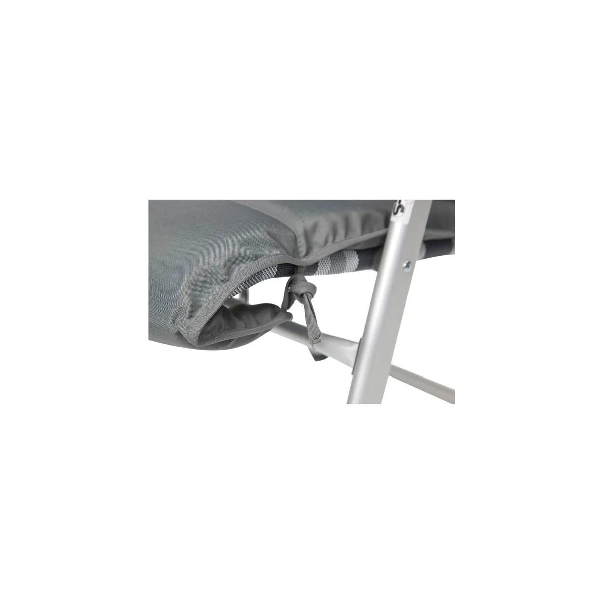 Bo-Camp Chair Cushion Universal Padded Polyester Grey