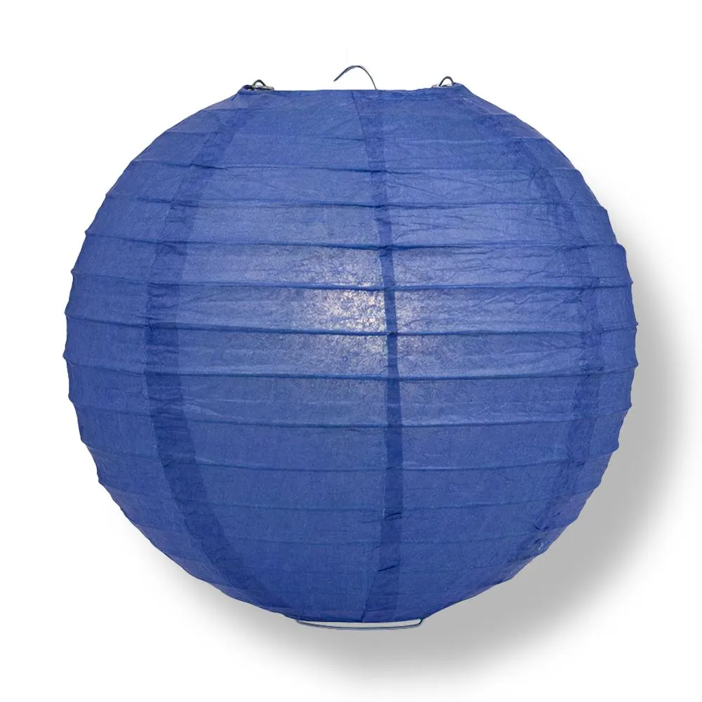 Boston Pro Baseball Red & Blue 14-inch Paper Lanterns 5pc Combo Party Pack