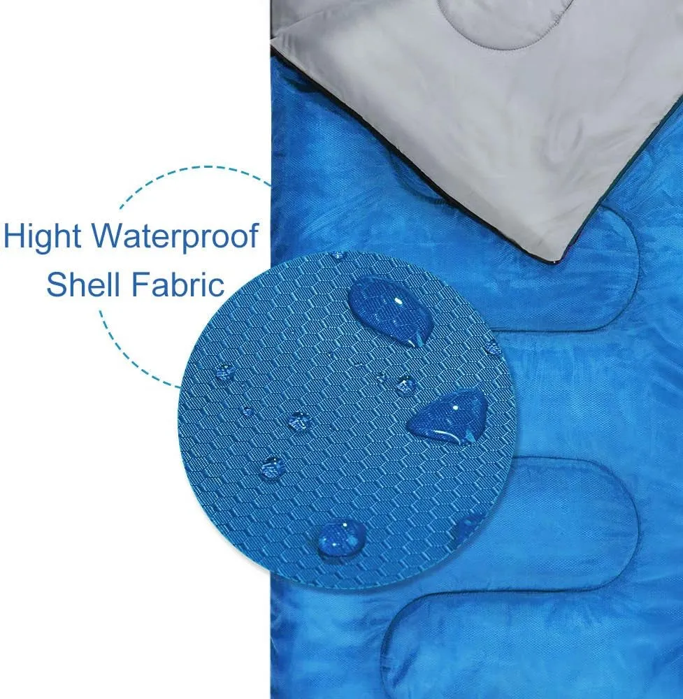 Camping Sleeping Bag, Two-Person Waterproof