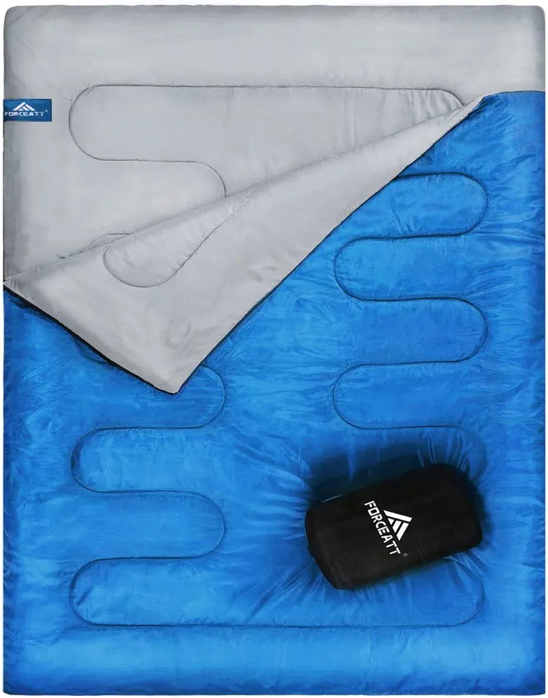 Camping Sleeping Bag, Two-Person Waterproof