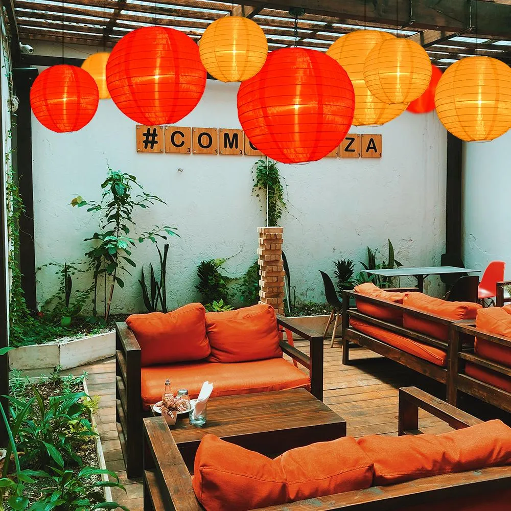 Chinese New Year Party Pack Nylon Lantern Combo Set (12 pc Set)