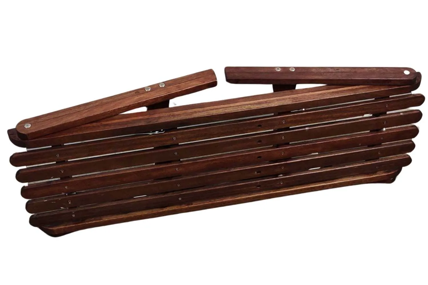 Foldable Wood Camp Bench