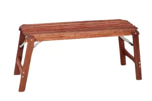 Foldable Wood Camp Bench