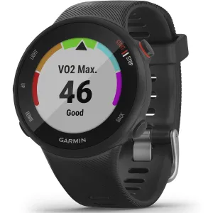 Garmin Forerunner 45S, 39mm Easy-to-use GPS Running Watch with Coach Free Training Plan Support  (Refurbished)