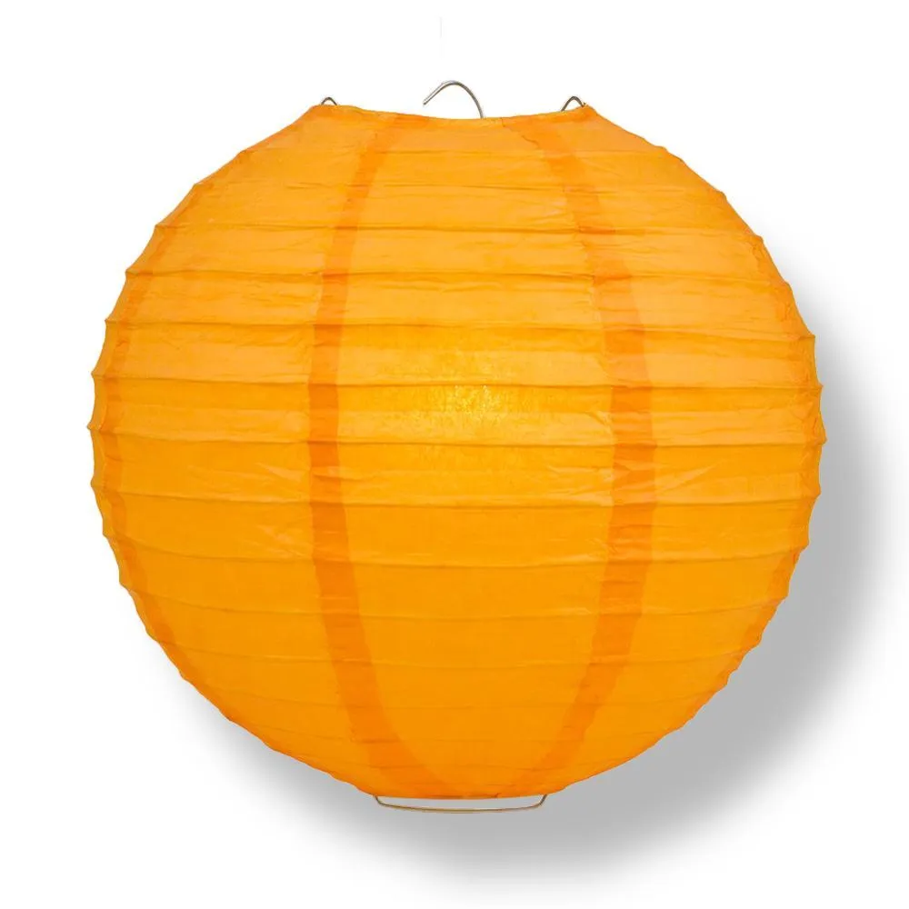 Houston Pro Baseball Navy Blue, Orange & White 14-inch Paper Lanterns 5pc Combo Party Pack