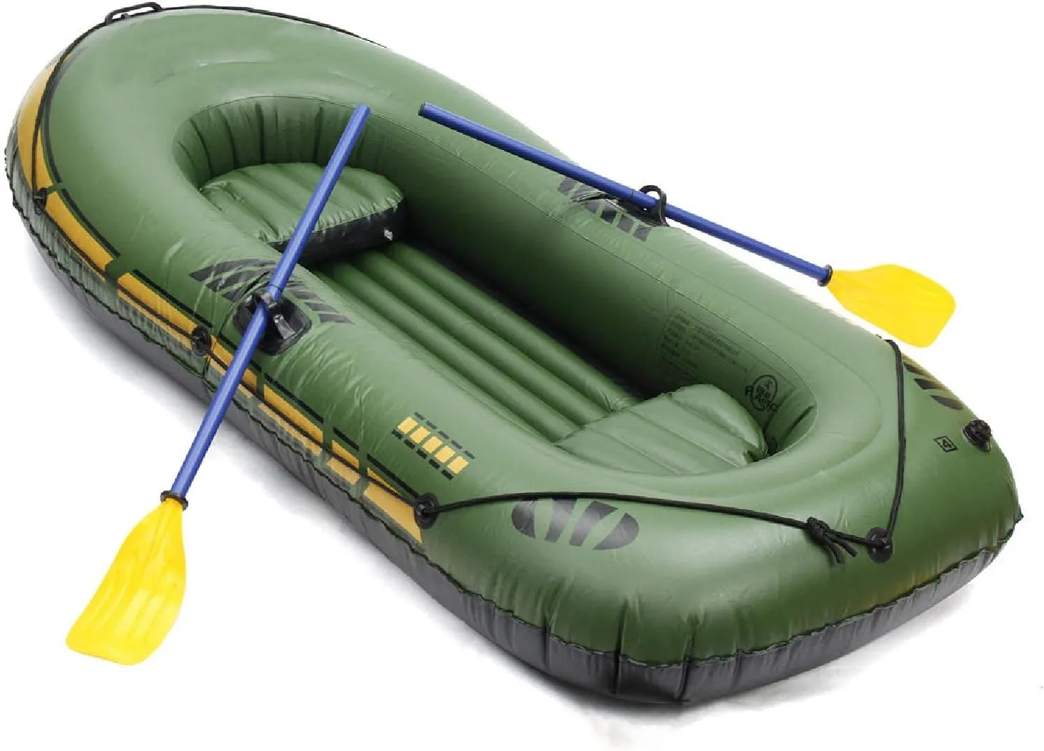 Inflatable Boat 2 Or 3 Persons Inflatable Boat Rubber Dinghy for Kayaking Canoeing Rafting Fishing Water Sports