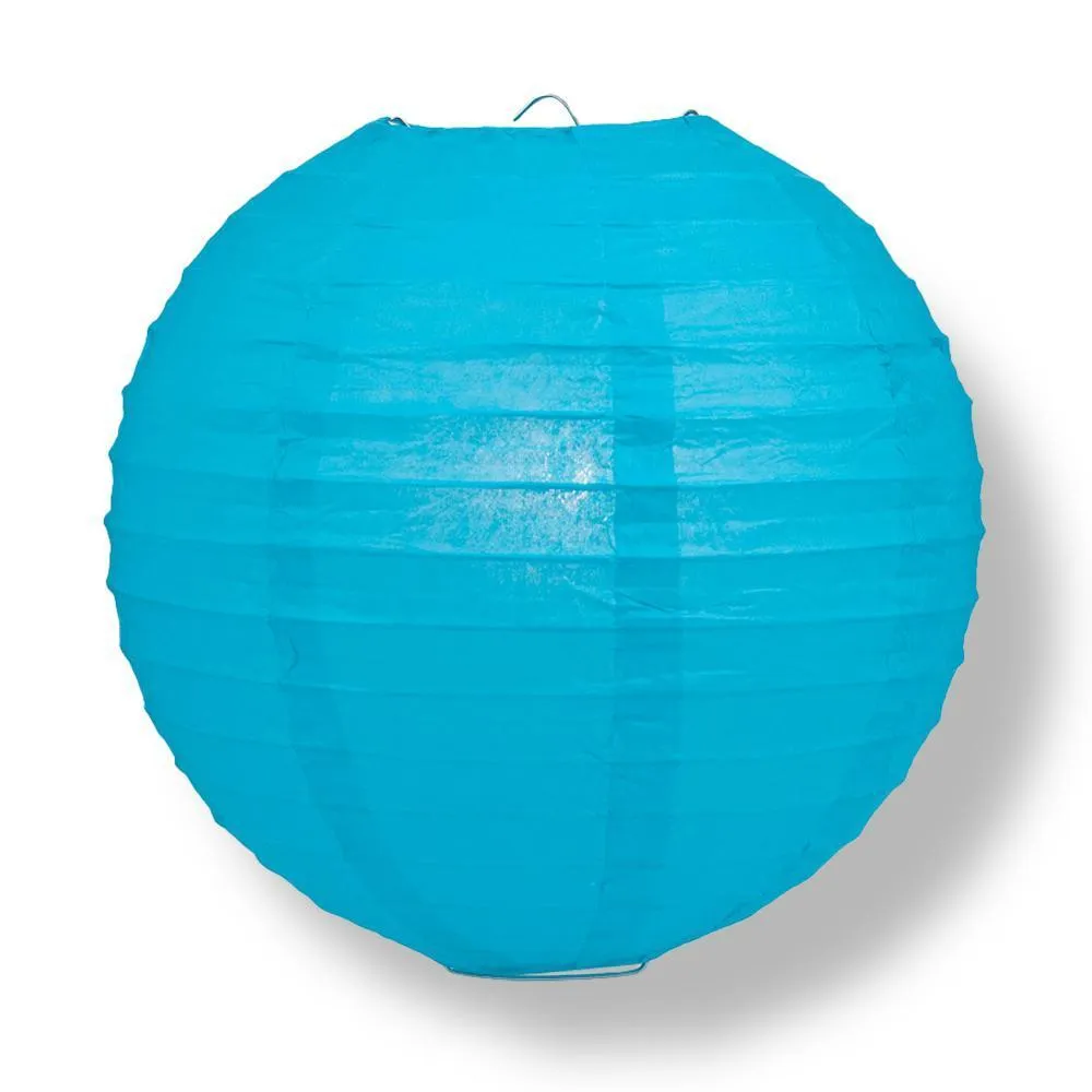 Kansas Pro Baseball Royal Blue, Gold & White 14-inch Paper Lanterns 5pc Combo Party Pack
