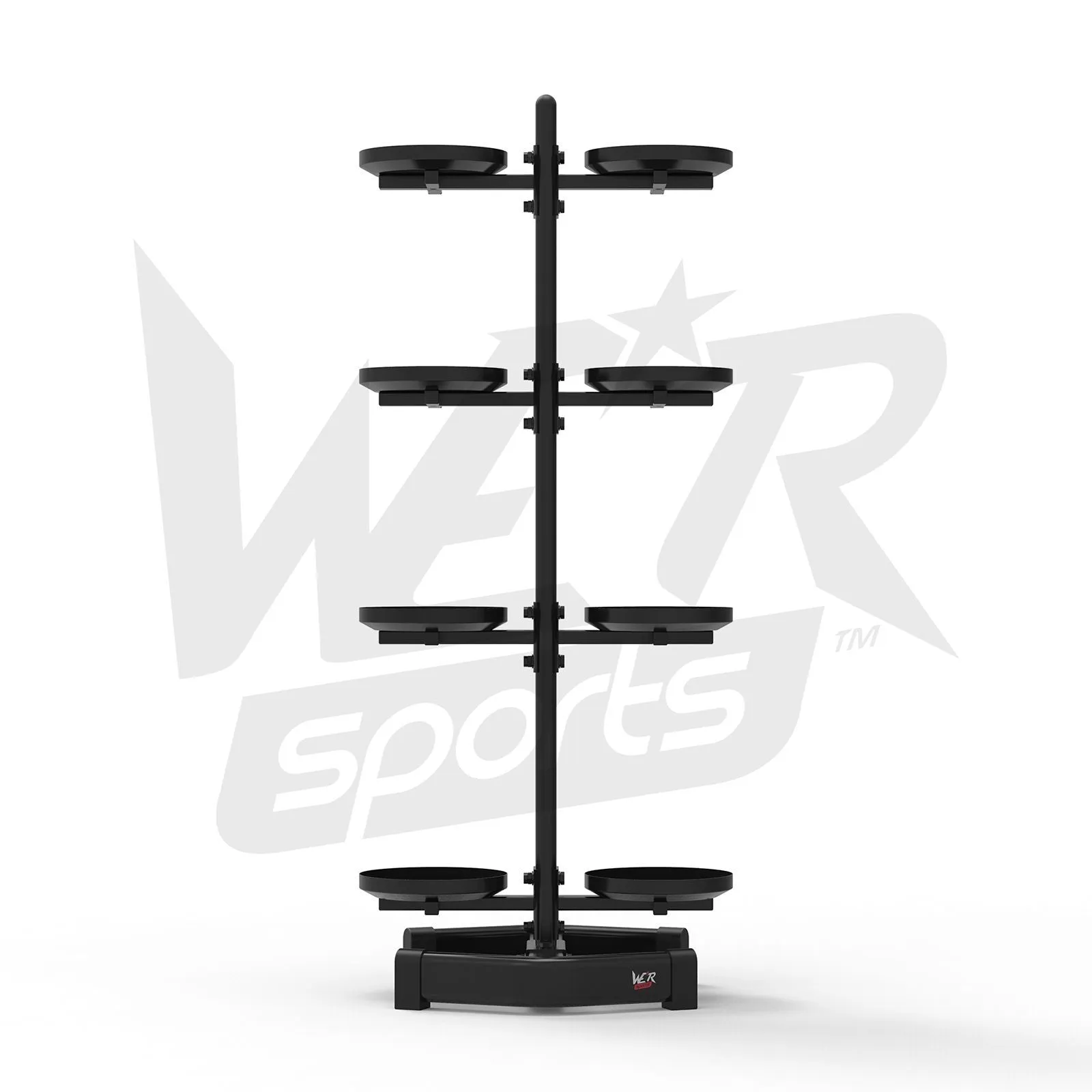 Kettlebell Holder Rack Stand Hods 8 Kettlebells Home Gym Weight Rack
