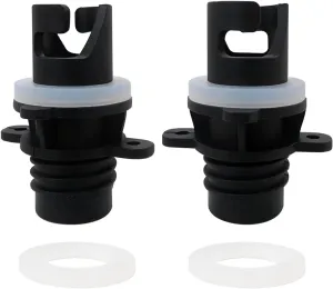 New Sup Electric Pump for Halkey-Roberts (HR) Valve Adapters, Paddle Board Pump Nozzle Replacements with 3 Gaskets for Perfect Connection(2PCS)