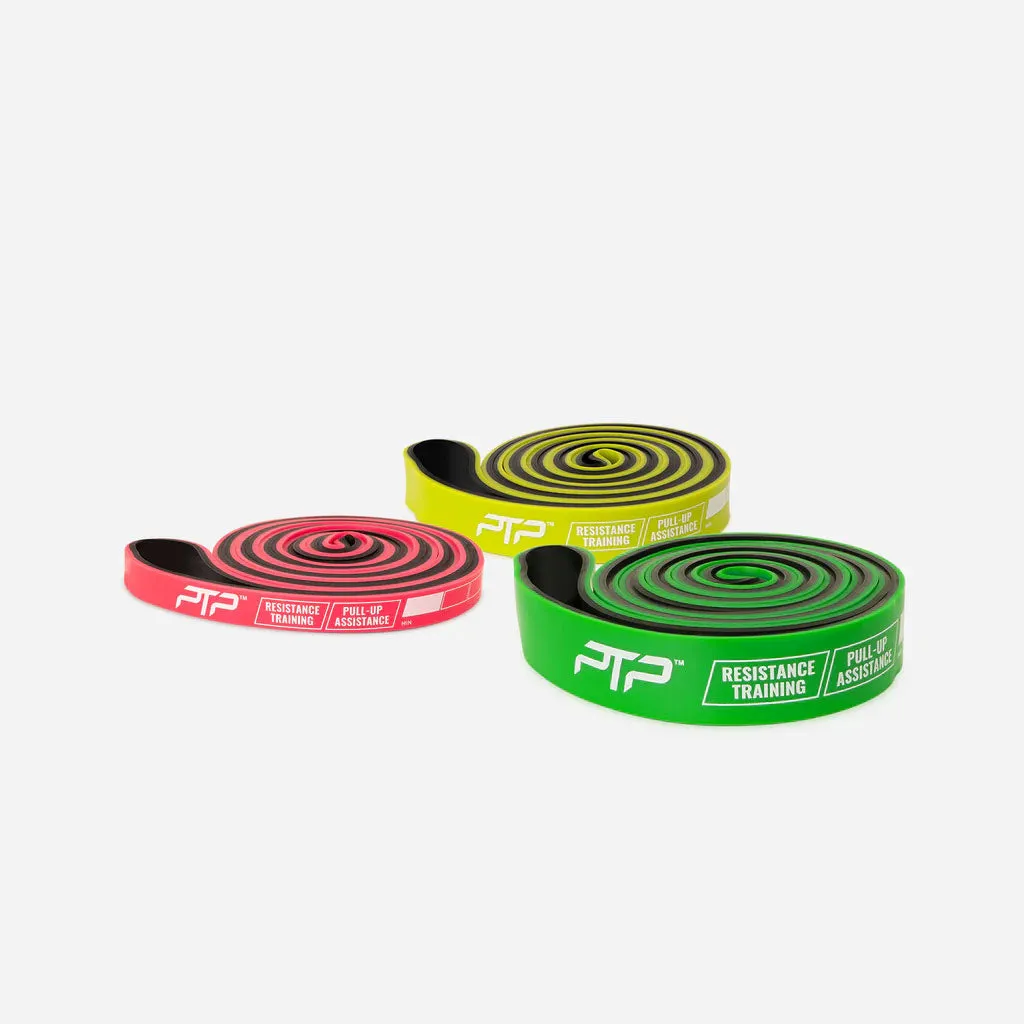 PTP Superband Dual Colour Combo  Resistance Bands - Pack of 3