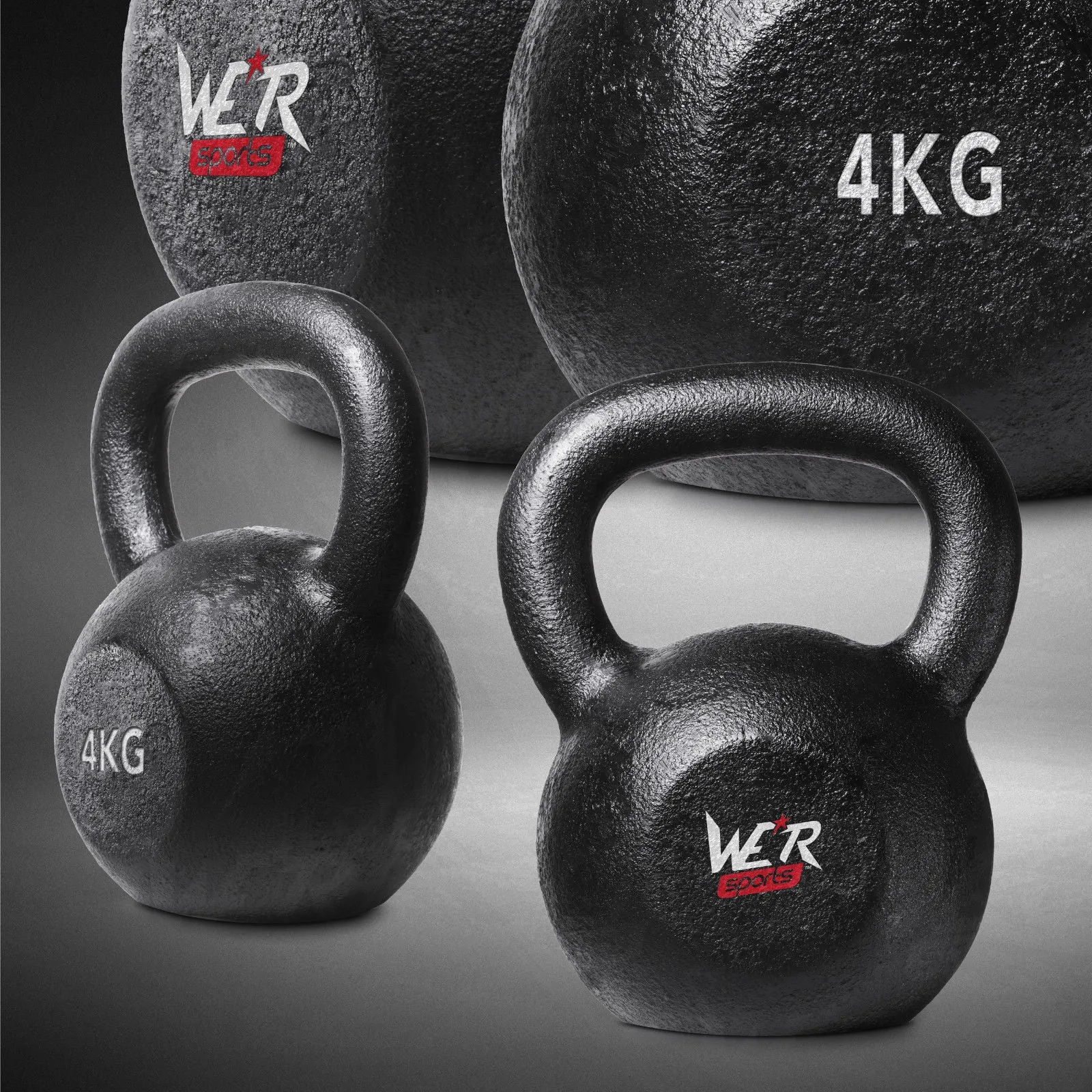 SnatchFlex Cast Iron Kettlebells