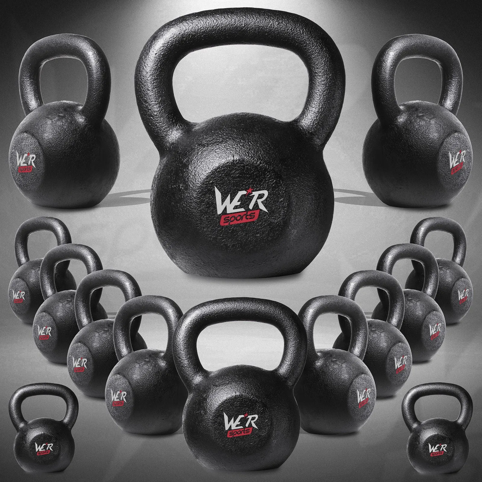 SnatchFlex Cast Iron Kettlebells