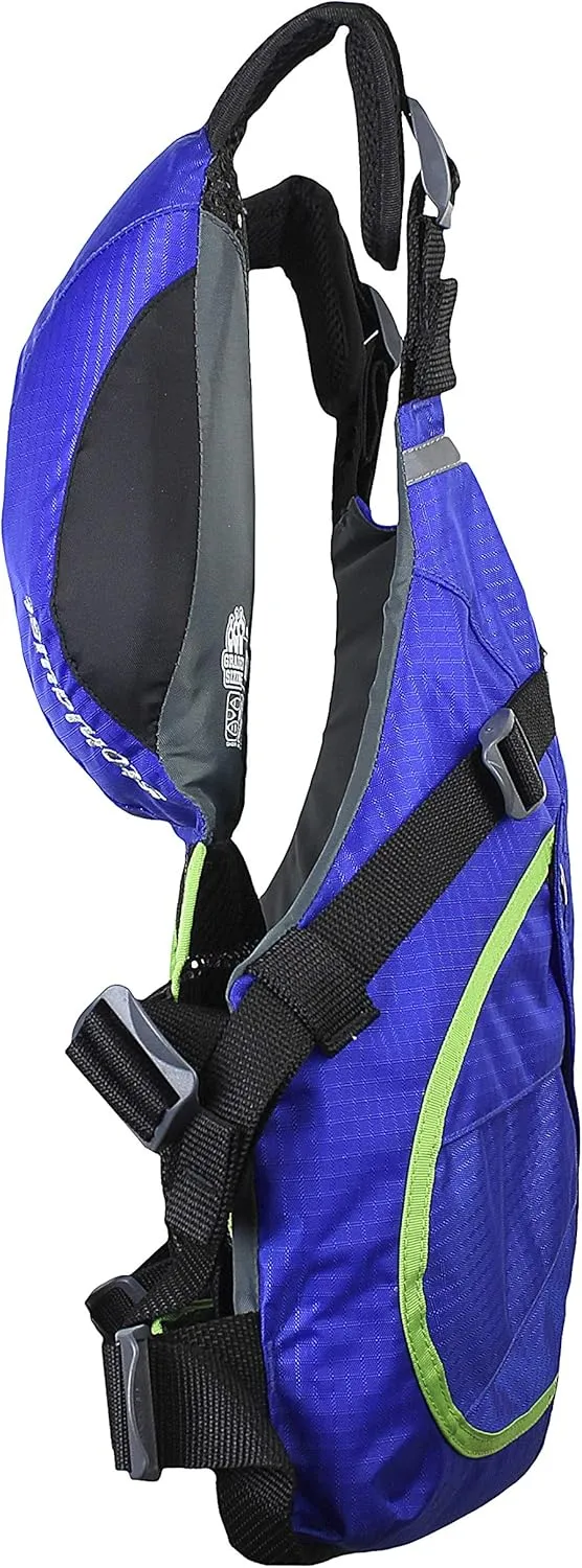 Stohlquist EBB Men's Adult Life Jacket | Graded Sizing for Ultimate Fit | Zero Ride-Up - Perfect Breathability & Mobility for Recreational Rafting, and Touring Kayaking