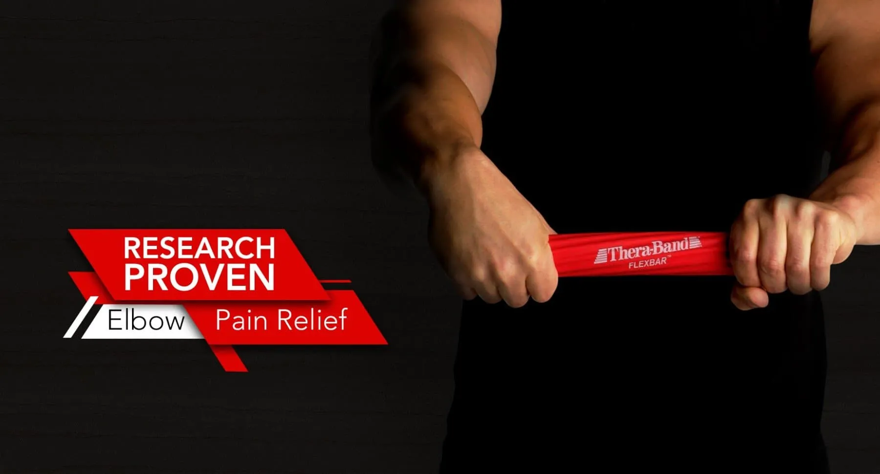 Theraband FlexBar - Red (Light resistance)
