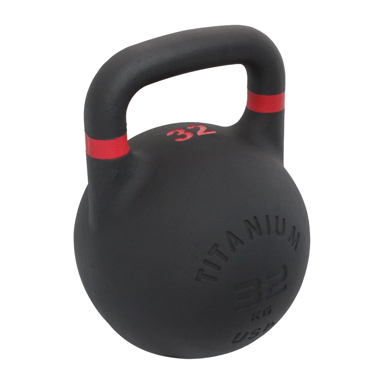 TITANIUM USA 32KG STEALTH SERIES COMPETITION KETTLEBELL