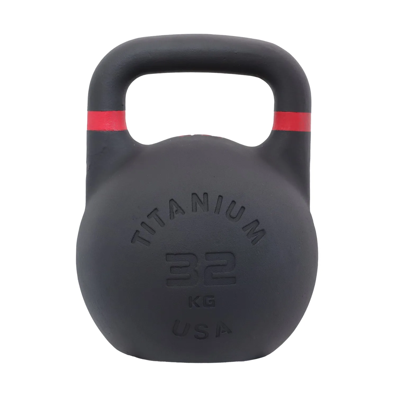 TITANIUM USA 32KG STEALTH SERIES COMPETITION KETTLEBELL