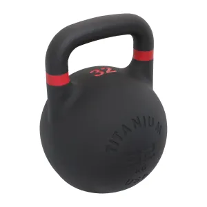TITANIUM USA 32KG STEALTH SERIES COMPETITION KETTLEBELL