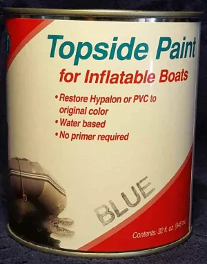 Topside Paint for Inflatable Boats and Dinghies (Gray, Quart)