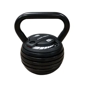 TRU GRIT 20 lbs. Adjustable Kettlebell