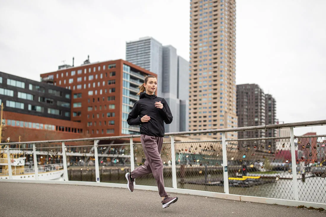 Women's windproof running jacket - KIPRUN Run 100 Wind