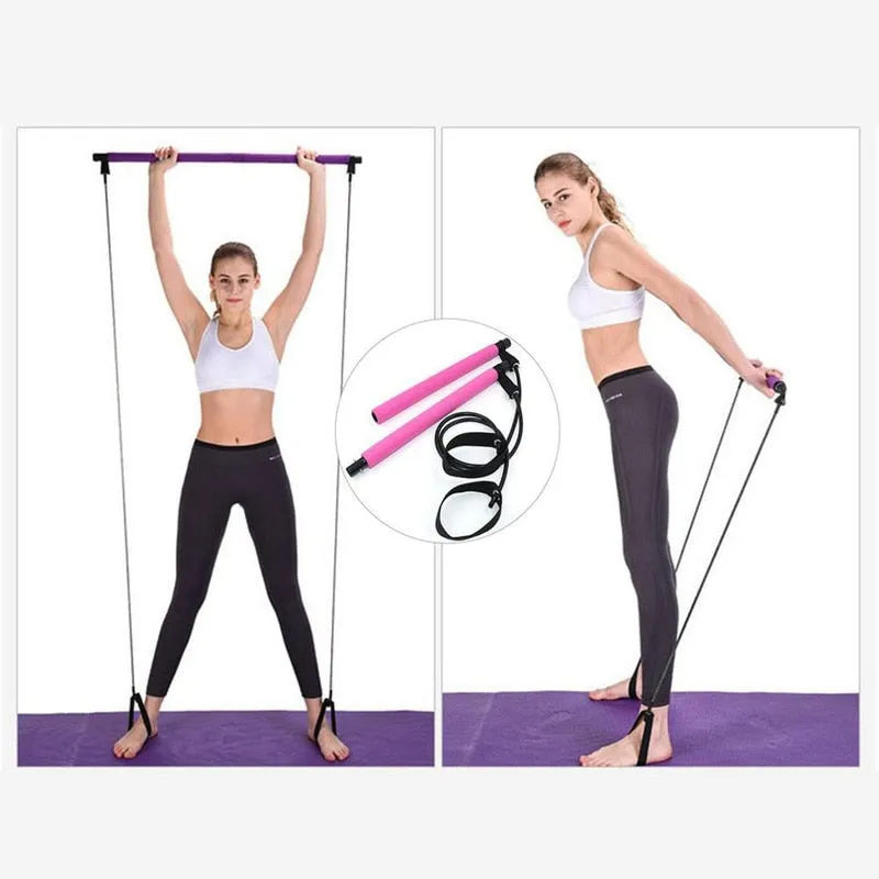 Yoga Crossfit Resistance Bands Exerciser Pull Rope