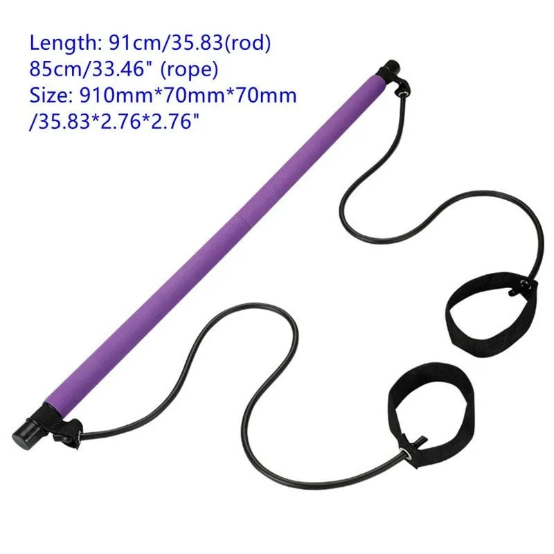 Yoga Crossfit Resistance Bands Exerciser Pull Rope