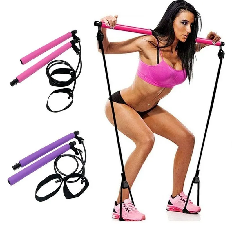 Yoga Crossfit Resistance Bands Exerciser Pull Rope