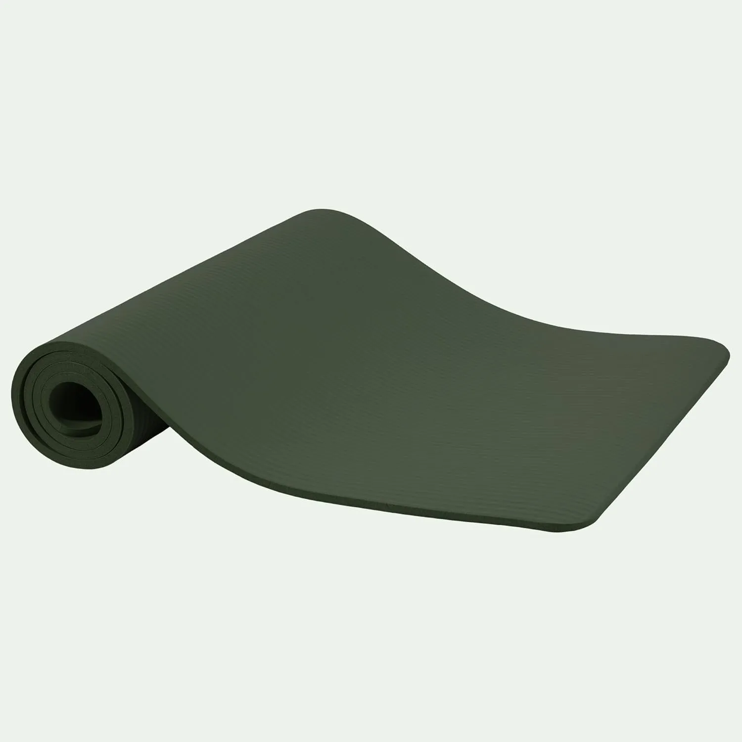 Yoga Mat, 1/2-Inch Extra Thick High Density Exercise Mat, Anti-Tear Exercise Yoga Mat with Carrying Strap, Suitable for Various Yoga Exercises